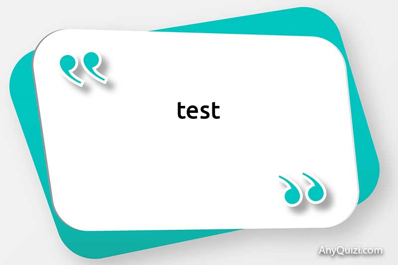 test