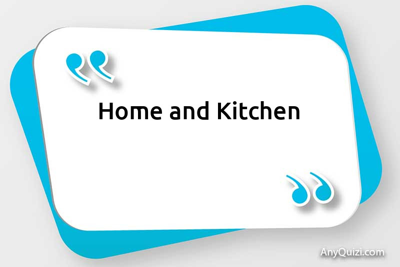 Home and Kitchen