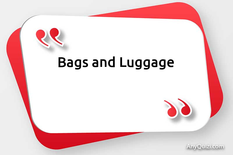 Bags and Luggage